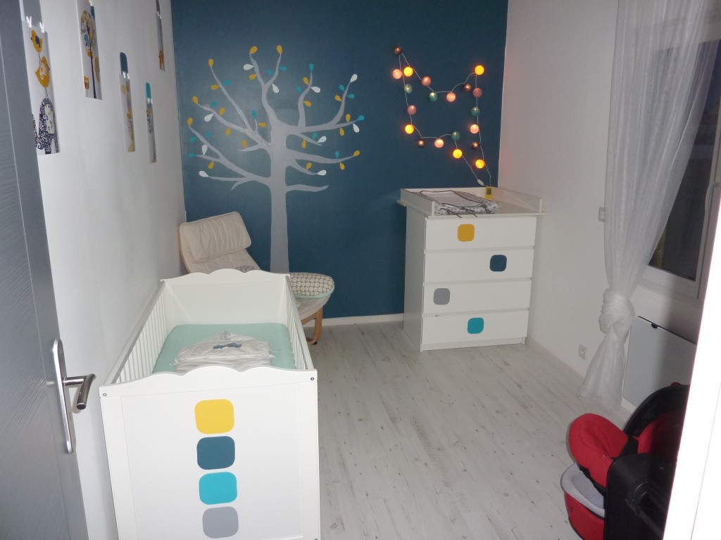 Chambre de bébé : la maison bois de pierrine et gilles